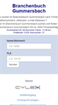 Mobile Screenshot of cylex-branchenbuch-gummersbach.de